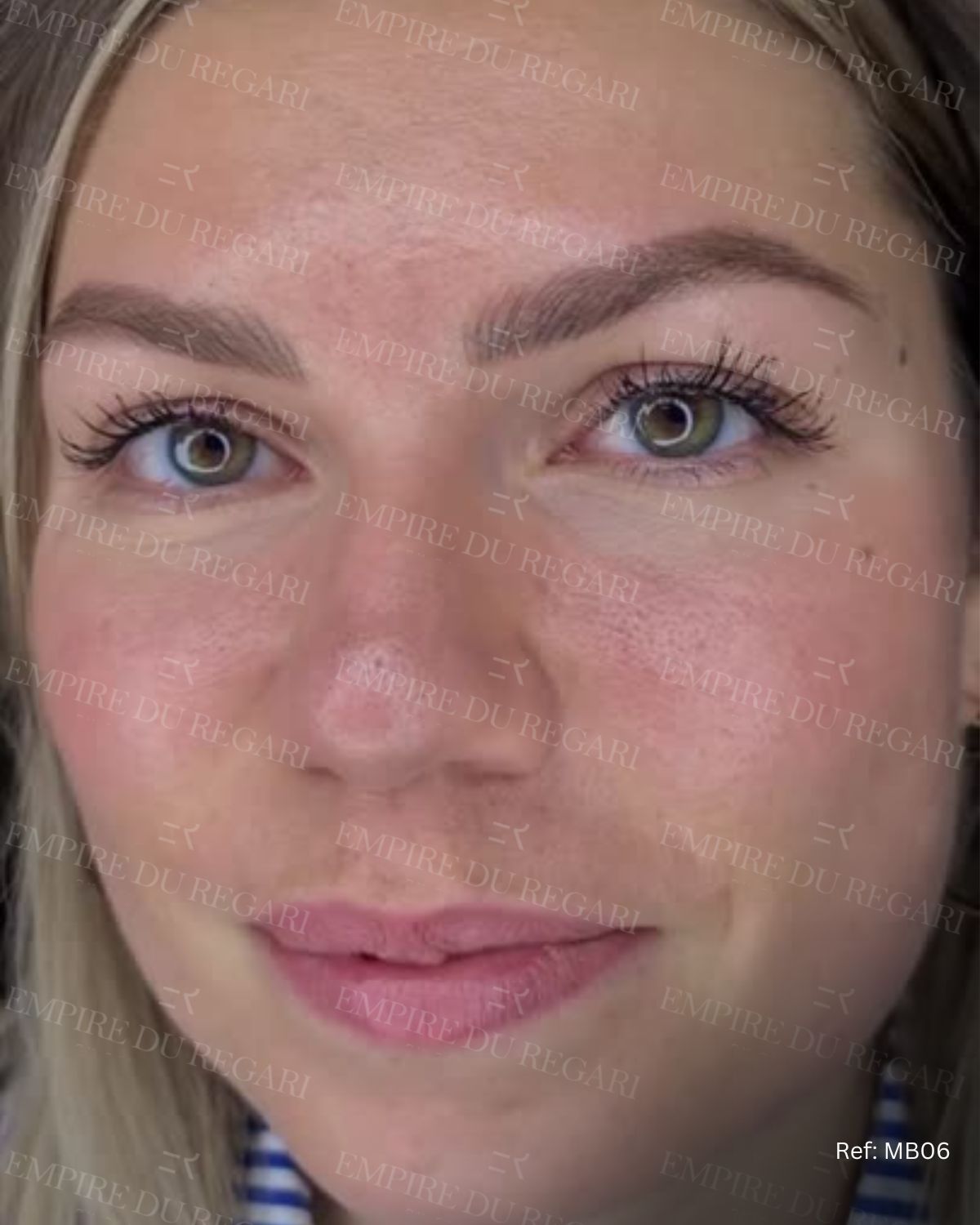 Brow pigment for light skin and brown-toned hair GCC