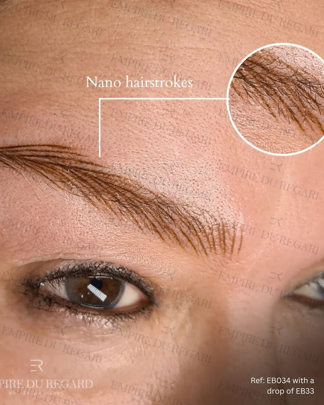 Brow pigment for blonde hair GCC