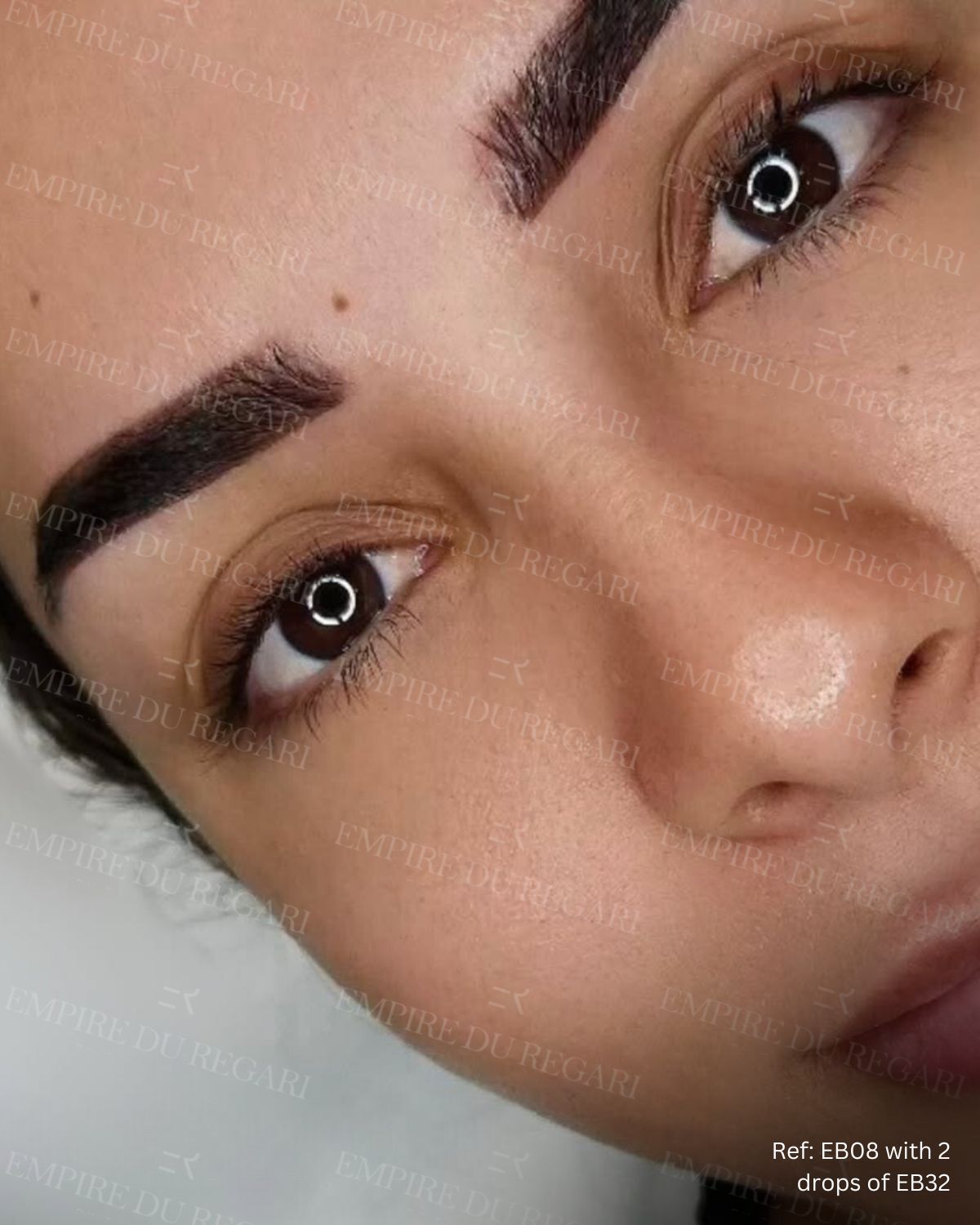 Intense dark brow pigment