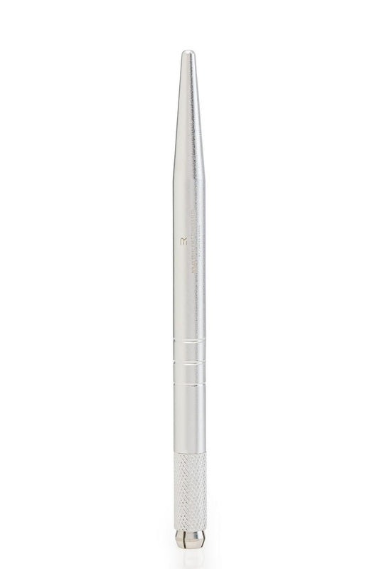 Microblading pen for natural hair strokes