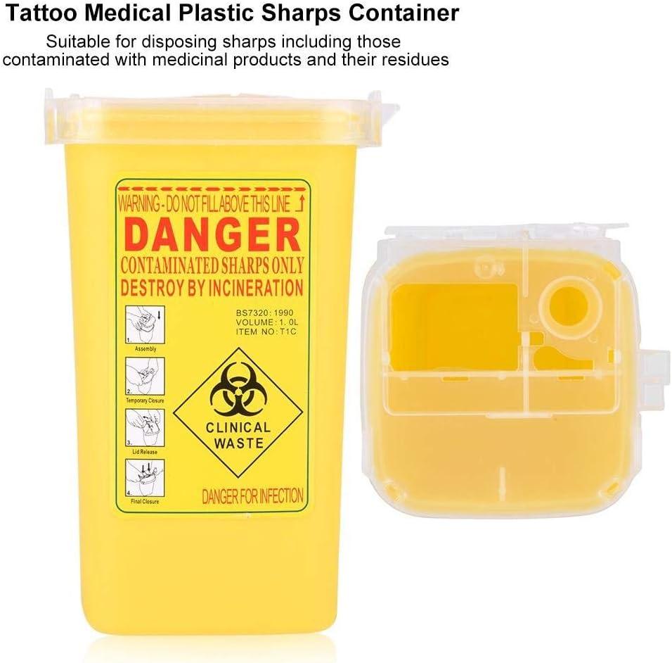 Needle disposal container