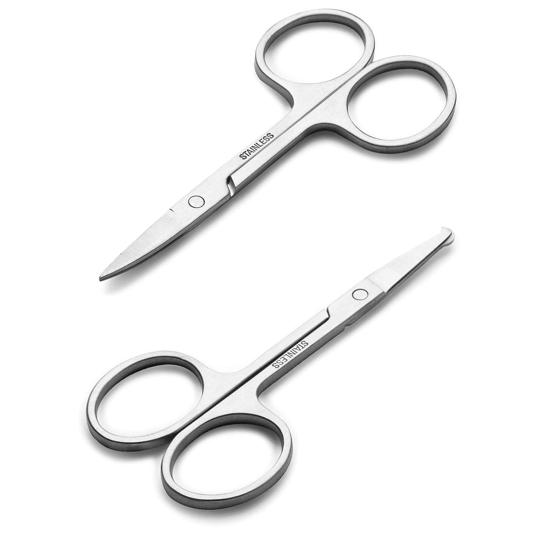 Precision scissors for brow shaping
