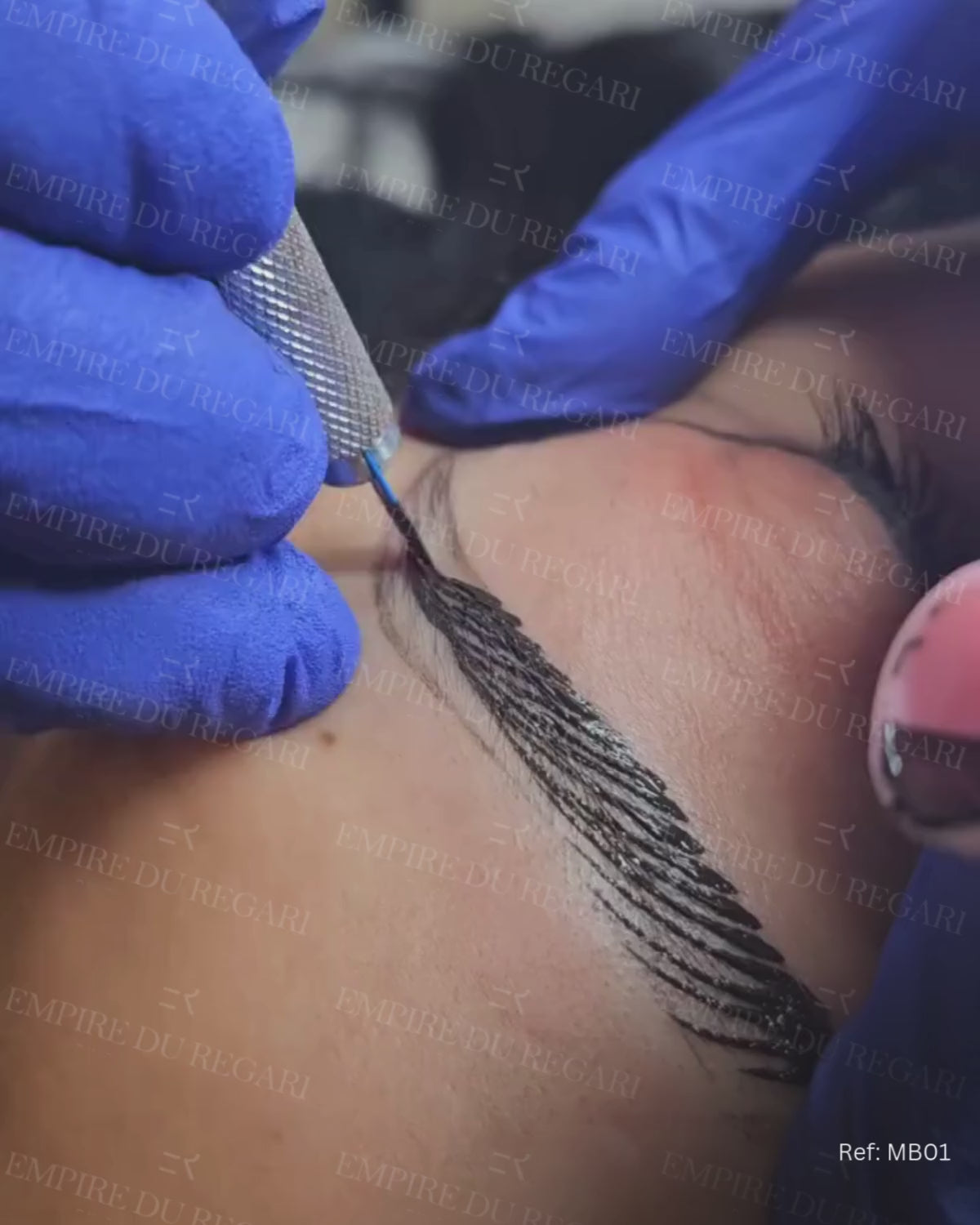 Brow Pigment for brunettes with black eyebrows GCC