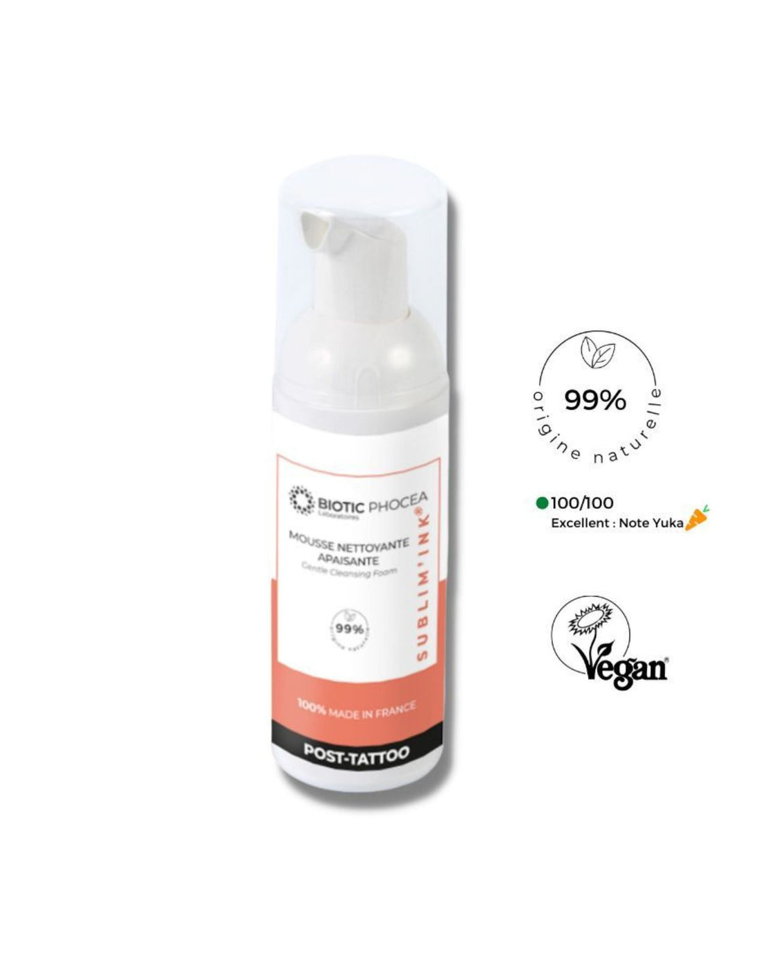 Cleansing foam for post-permanent makeup care