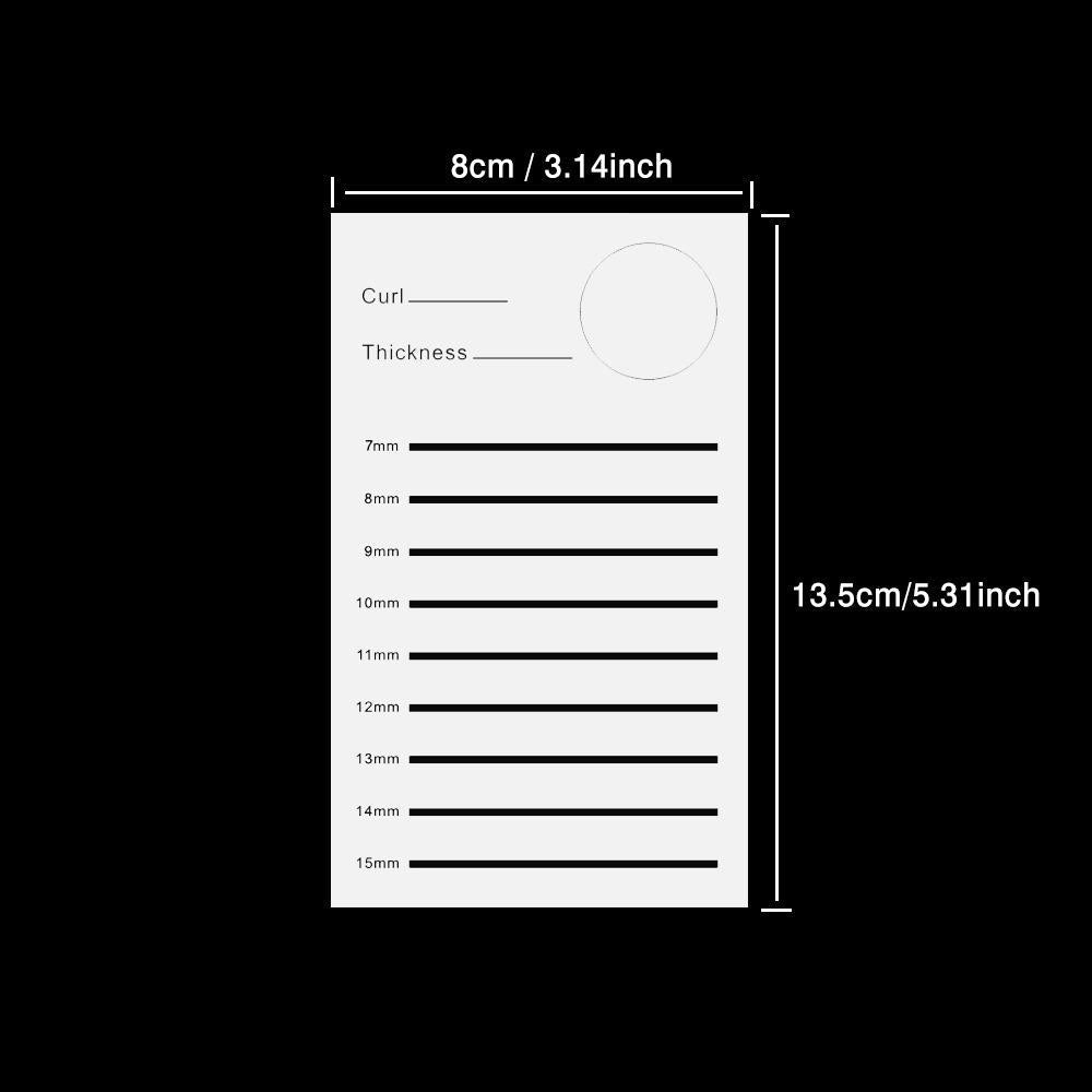 لوحة الرموش - رموش ذكية